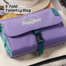 Detachable 3-Fold Toiletry Bag