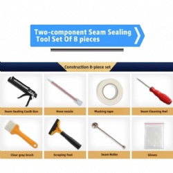 Two-component Seam Sealing Tool Set Of 8 pieces